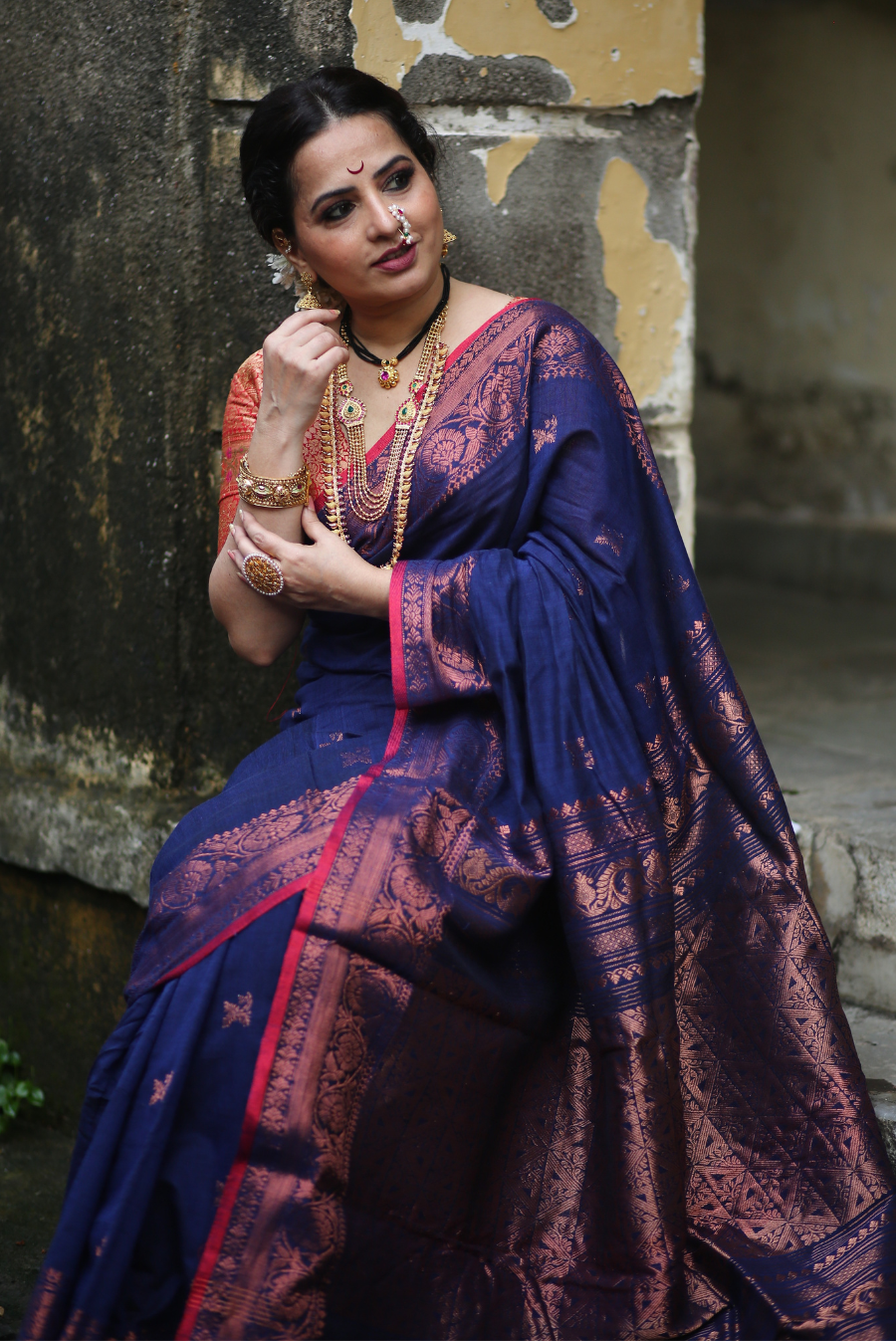 Banarasi Cotton Saree – Shop@DVIJA